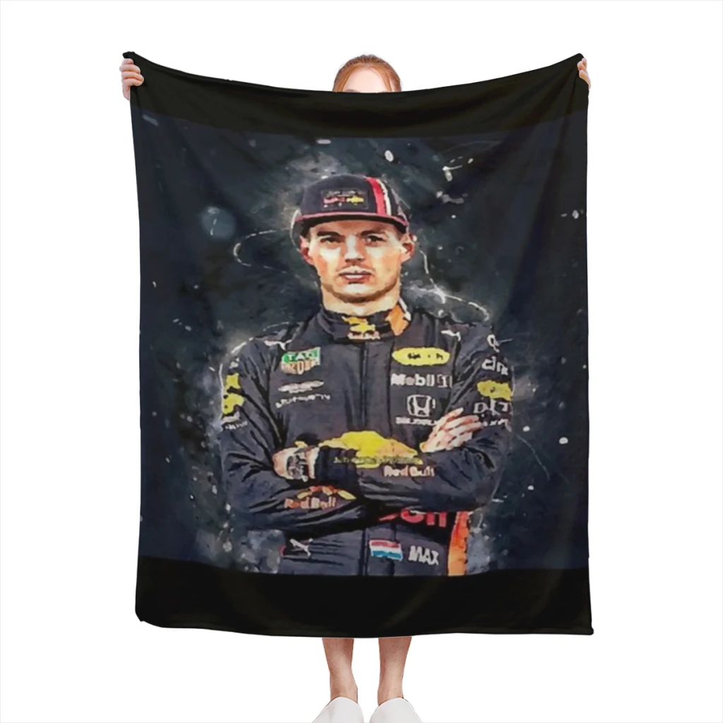 Max Verstappen blankets Warm Flange blankets Soft and comfortable blanket picnic blanket