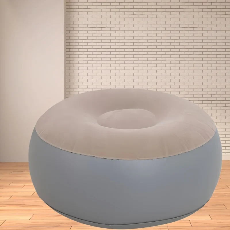 Inflatable Stool  Sofa Footrest, Pvc Household Portable Footrest/Electric Inflatable Cushion, Suitable for Indoor Use