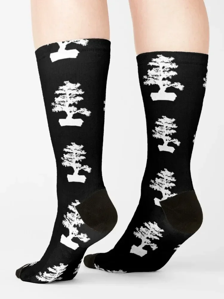 Non-Slip Bonsai Tree Socks para homens e mulheres, moda Gym Socks
