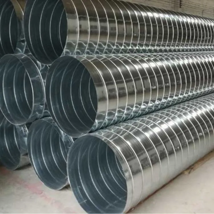 Automatic Spiral Round Air Duct Machine For Buildings Internal Ventilation
