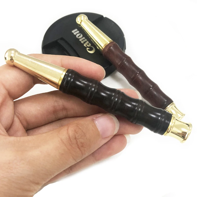 New Clip For 6 8mm Cigarette Mouthpiece Wood Popular Smoking Holders Microfilter Recirculating Tobacco Filter Gadgets for Men