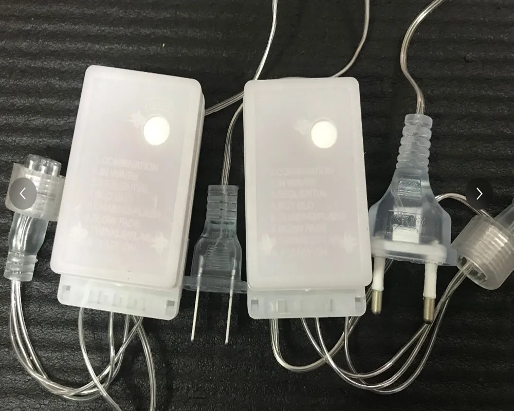 EK-04 Dimmer Flexible Strip Ribbon lighting LED string 8 Modes lights twinkle Replica switch Adjustable  Controller