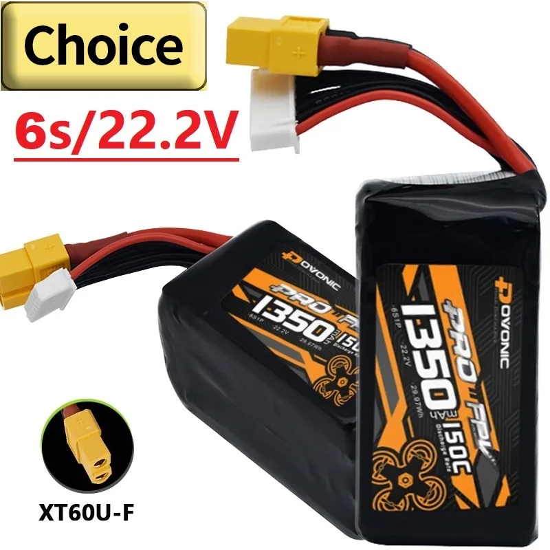 

Original 150C 1350mAh 6S 22.2V LiPo Battery For RC Helicopter Quadcopter FPV Racing Drone Parts 22.2V Drones BATTERY