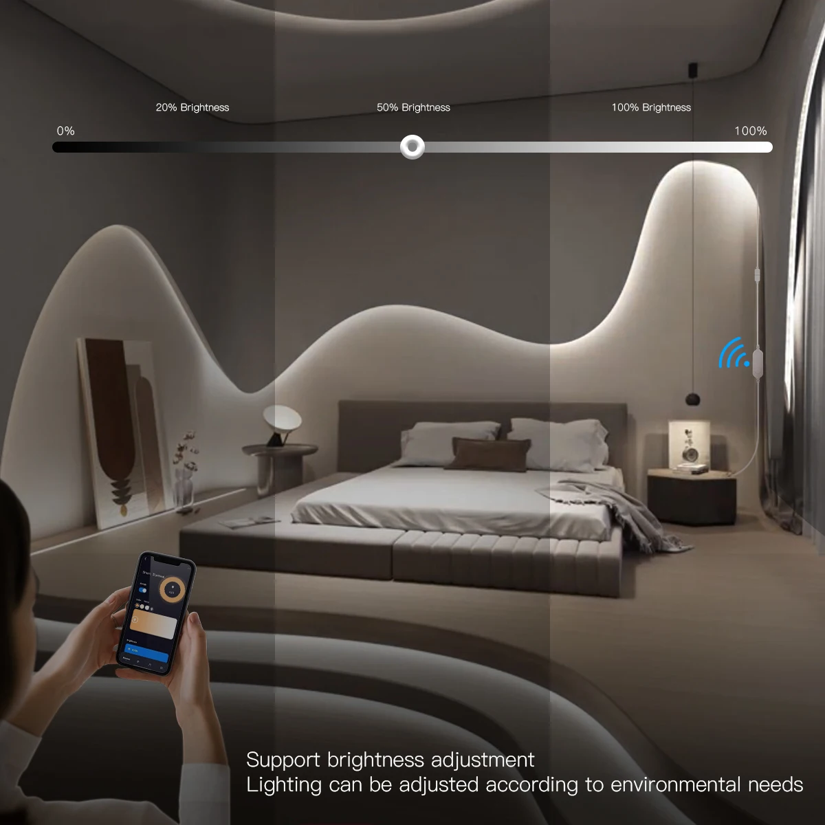 Tuya Smart USB 5V Светодиодные ленты COB Неоновая гибкая лампа Лента Zigbee Управление через приложение Окружающее освещение комнаты ТВ Настенная подсветка