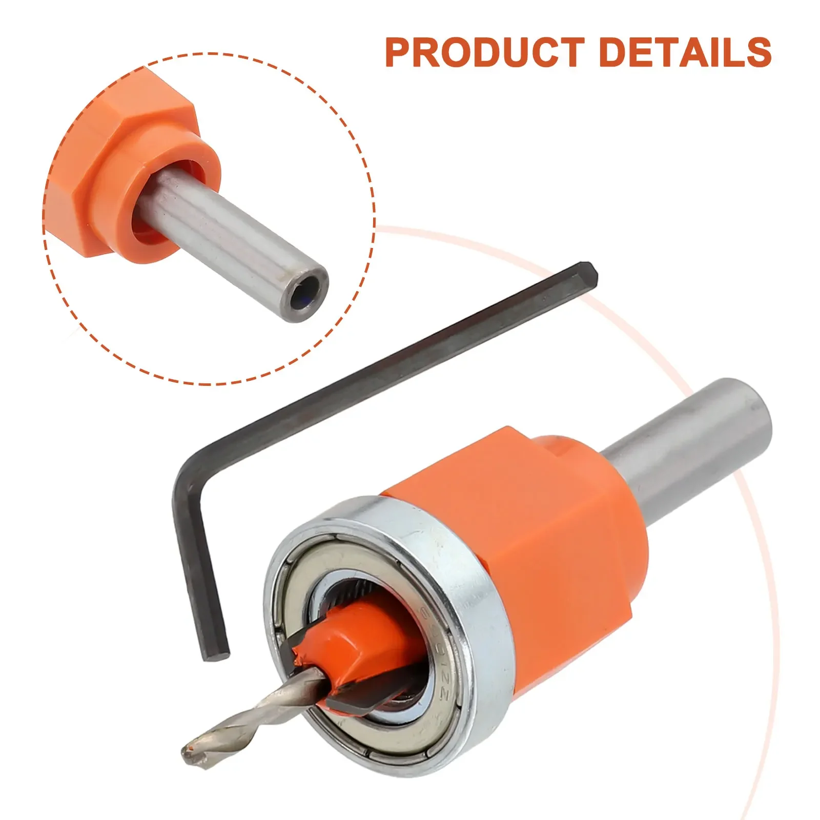 Broca para perforar bordes, perforadora de agujeros de alta resistencia, avellanador, 2,8-10, 3,0-10, 3,2-10, 4-10, 8mm