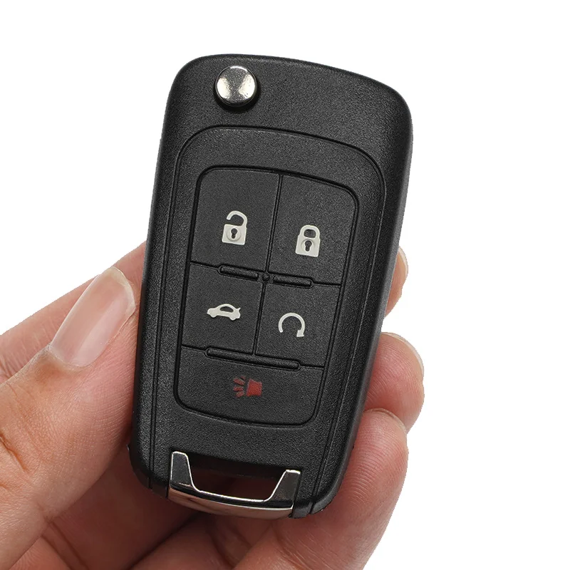 Für Chevrolet Aveo Cruze Epica Camaro Lova Impala Sail Spark Opel 2/3/4/5 Tasten Fernbedienungsgehäuse Ersatz-Schlüsselhülle
