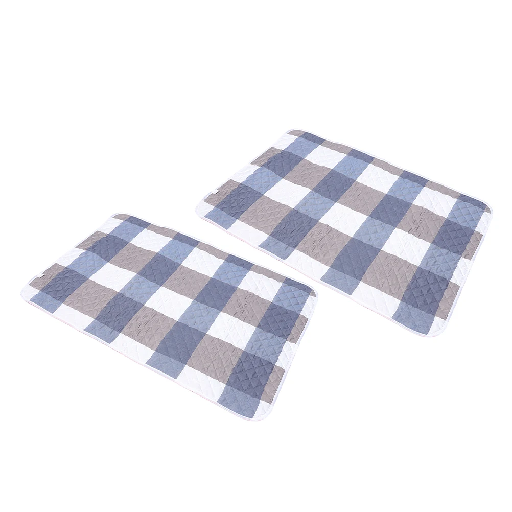 

2pcs Guinea Pig Cage Lining Washable Pee Pads Rabbit Pads Hamster Bedding Small Pet Cage Liners Absorbent Reusable Pad