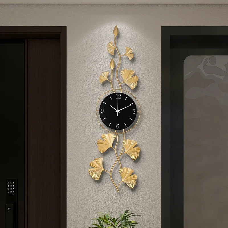 Villa Restaurant Wall Clocks Nordic Minimalist Fashion Design Wall Watch Art Mural Modern Modern Orologio Da Parete Home Design