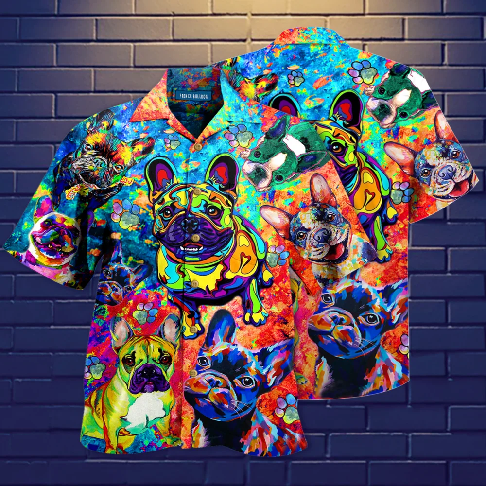 Cuba Shirts Men Women Fashion Hawaiian Shirts Casual Beach Blouse Men's Clothing Mens Vocation Lapel Shirts Floral