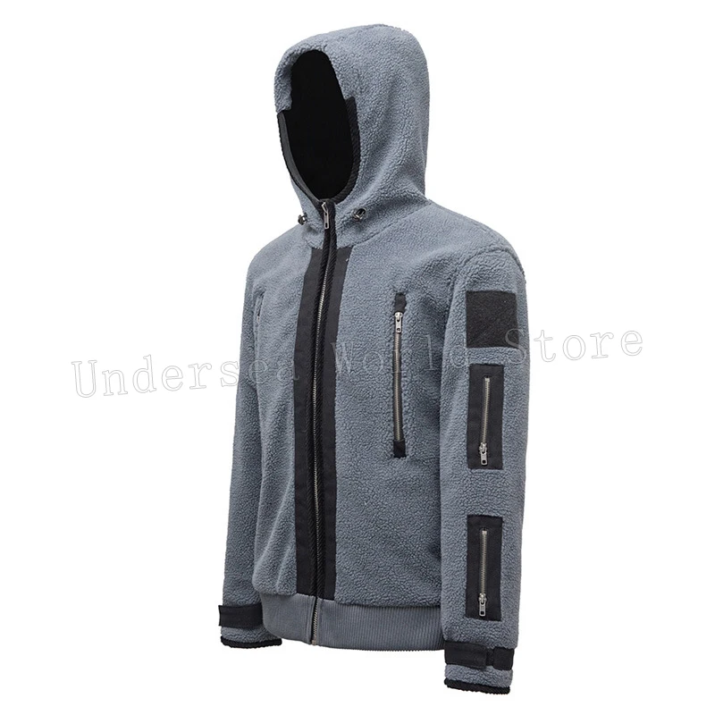 Call of Duty 6 Cosplay Clothing Same Jacket Tf141 Team Uniform Ghost Combat Suit Ghost Jacket Hoodies for Men and Women