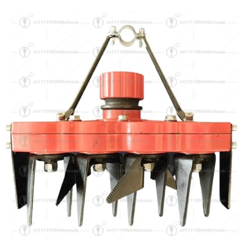 Aluminum Alloy Durable Strong Universal Tiller Weeder Transfer Attachment Brush Cutter Grass Trimmer 4 Blades Hoeing Machine