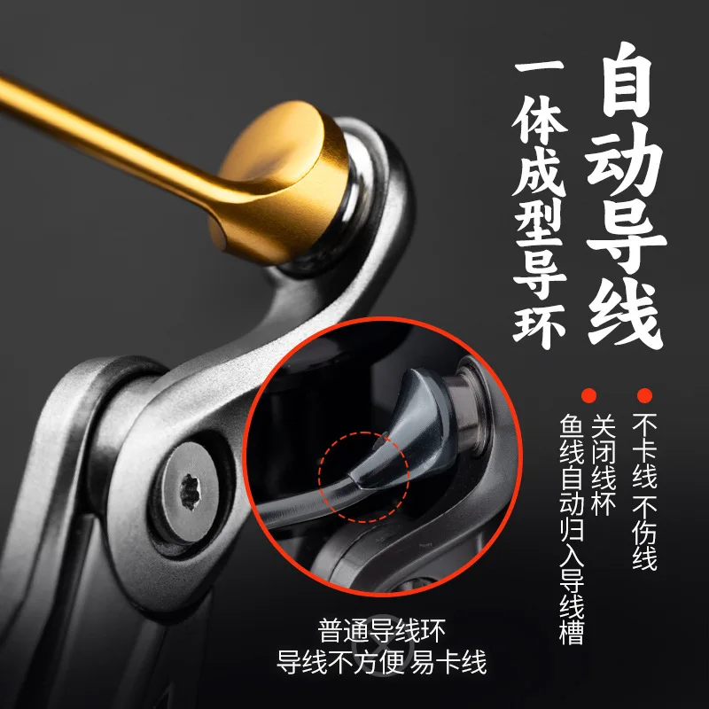 Fishing Reel Carbon Fiber Spinning Wheel Small Object Shallow Thread Cup Fishing Reel Single And Double Grip Y530