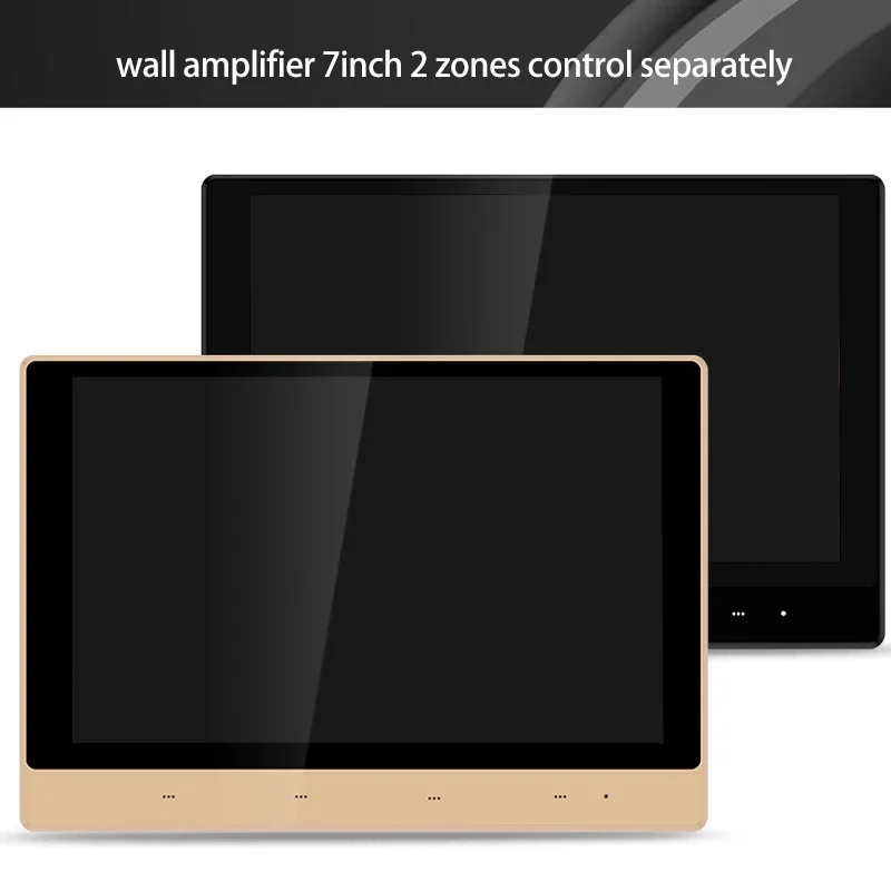 

Smart WIFI BluetoothS Wall Amplifier 8-Channe 2 Zone With Wireless Microphone Remote Control Home Theater Music Playing System