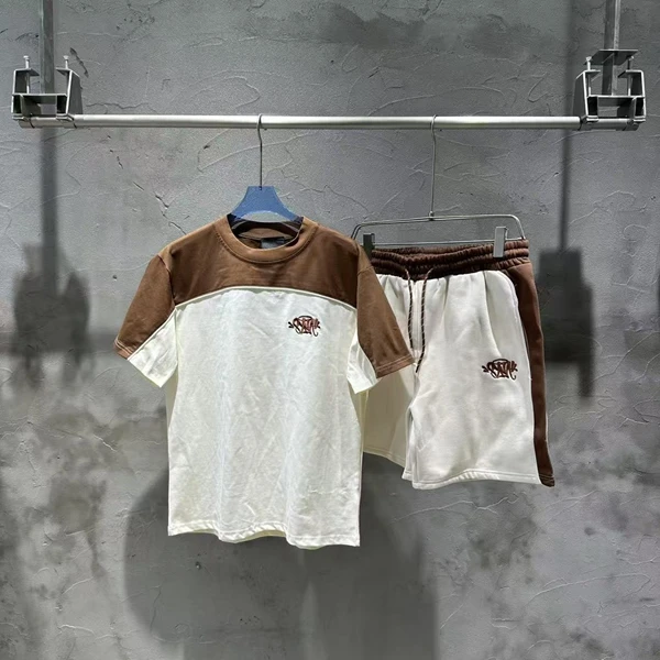 

Synaworld American Sle с вышитым логотипом в стиле пэчворк High Street круглый Ne ort Sve Casual orts ex Set Trendy