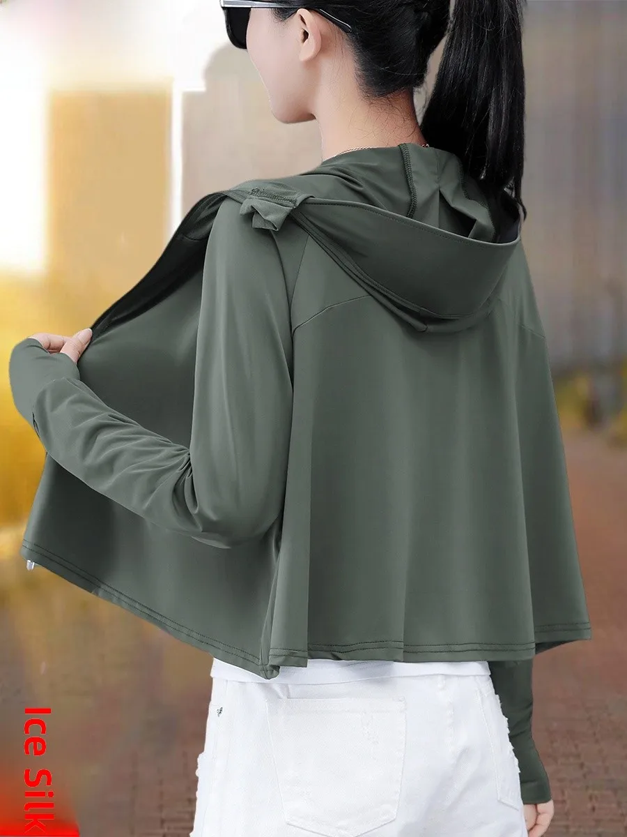 

Женская верхняя одежда TUCANO Ice Silk Svel с защитой от солнца, дышащая, с защитой от ультрафиолета, летняя модная верхняя одежда