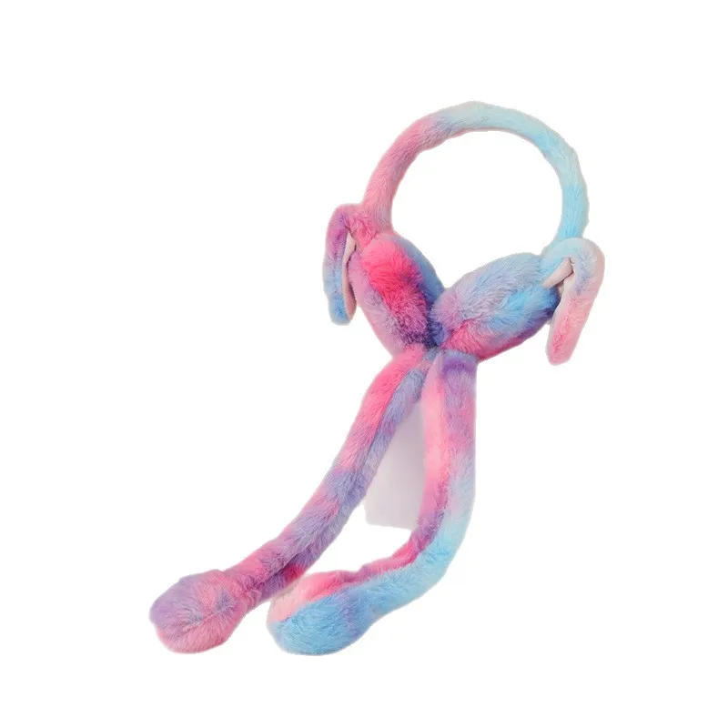 الدافئة أفخم الأذن أكواب الشتاء الملونة الأذن يغطي متعة لطيف الباردة واقية أرنب الأذن أكياس Orejeras Ohren Schutz لطيف غطاء للأذنين 4e006