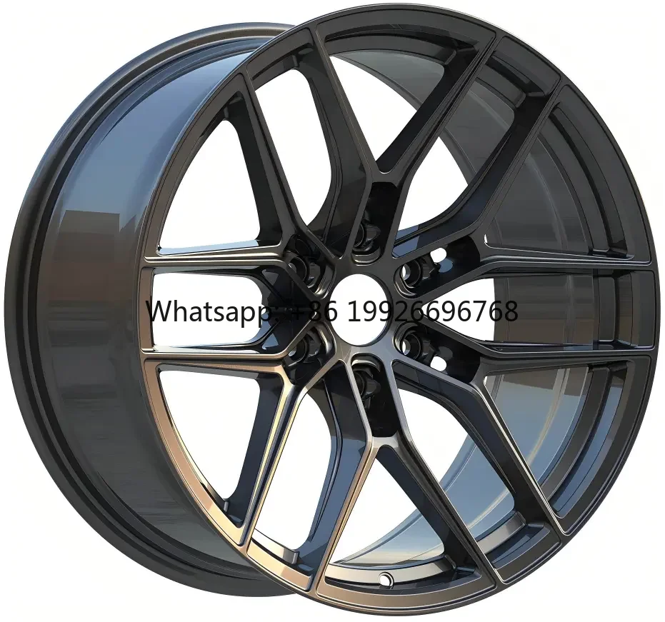 

Brushed Silver 17-22 Inch Forged Aluminum Wheels Brushed 6*139.7 Rims with Custom CB and ET