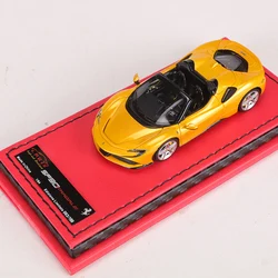 ART 1:64 SF90 Convertible Sports Car Resin Model Car Red Limited edition 399