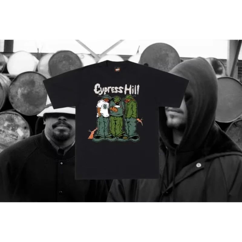 تي شيرت À Manches Courtes En Coton Imprimé BBOY الهيب هوب DJ كلاسيك أمريكاين المتضخم تي شيرت Harajuku ملابس رجالية