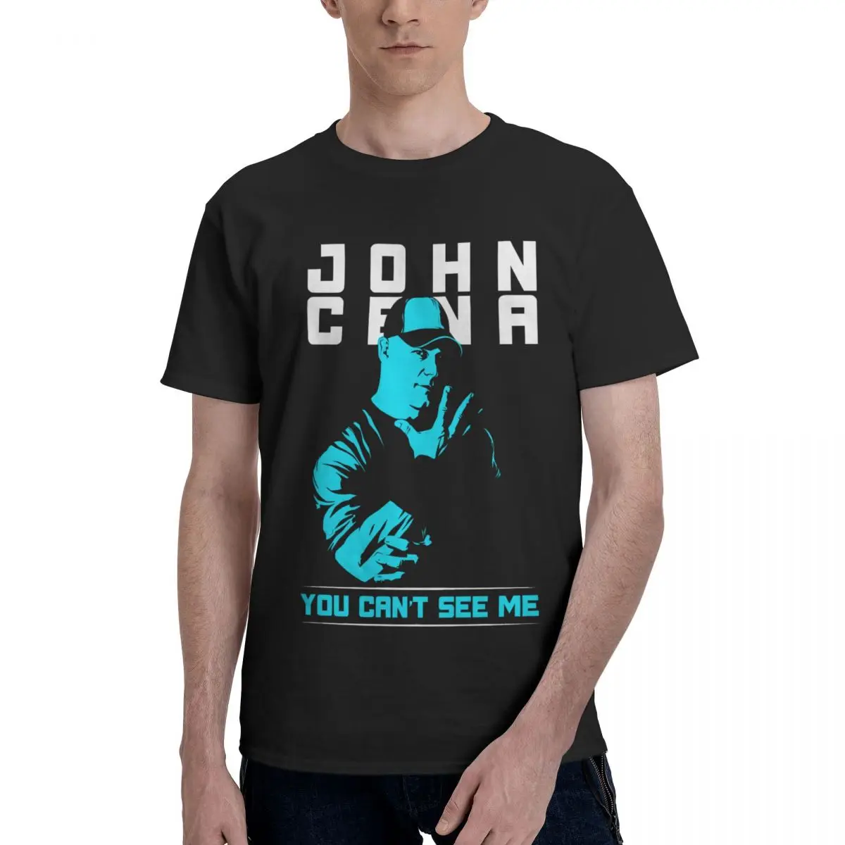 Cena John You Can't See Me T Shirt O-neck Idea Tshirt For Men Women Graphic Y2K Clothing