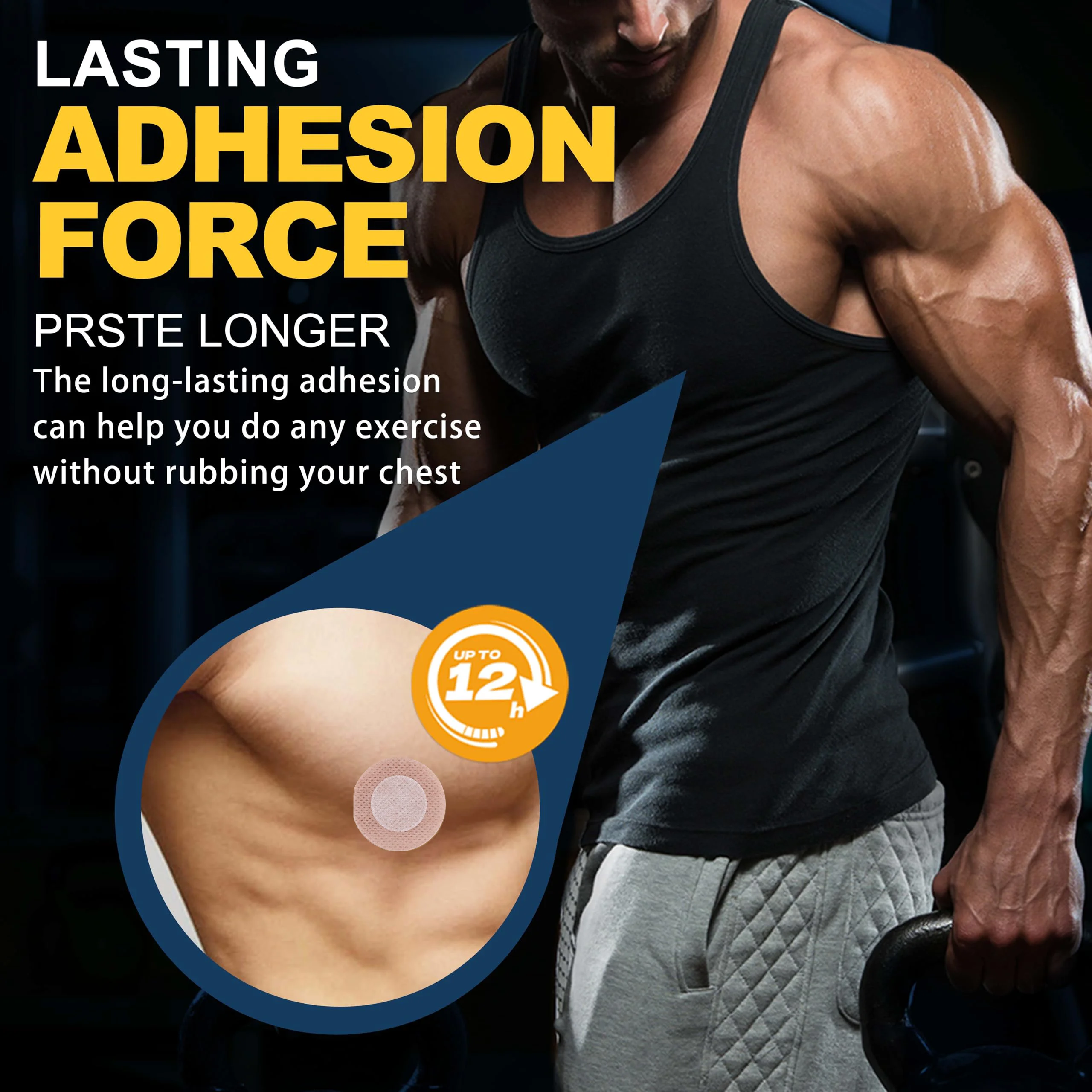 Nipple Covers Men, Anti-Chafing Nipple Covers for Men, No-Show Mens Nipple Guard Tape for Running, Sports, and Daily Wear image 3