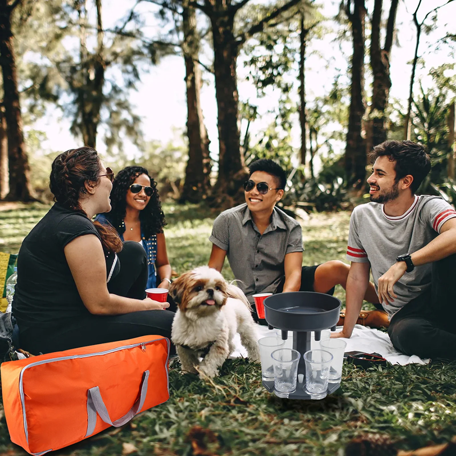 

6Pcs Transparent Acrylic Cups Heavy Duty Whiskey Wine Tasting Cup Smooth Surface Safe Non-Glass Beverage Cup for Daily Use