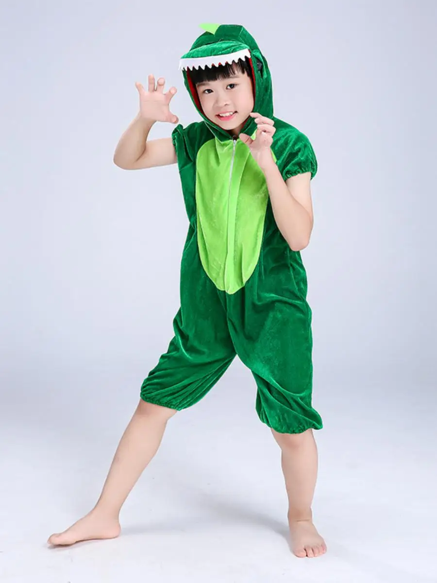 ชุดการแสดงสัตว์สำหรับเด็ก ชุดไดโนเสาร์ จระเข้ ชุดการแสดงสำหรับเด็กอนุบาล ชุดแสดงวันเด็กสากล 6.1...