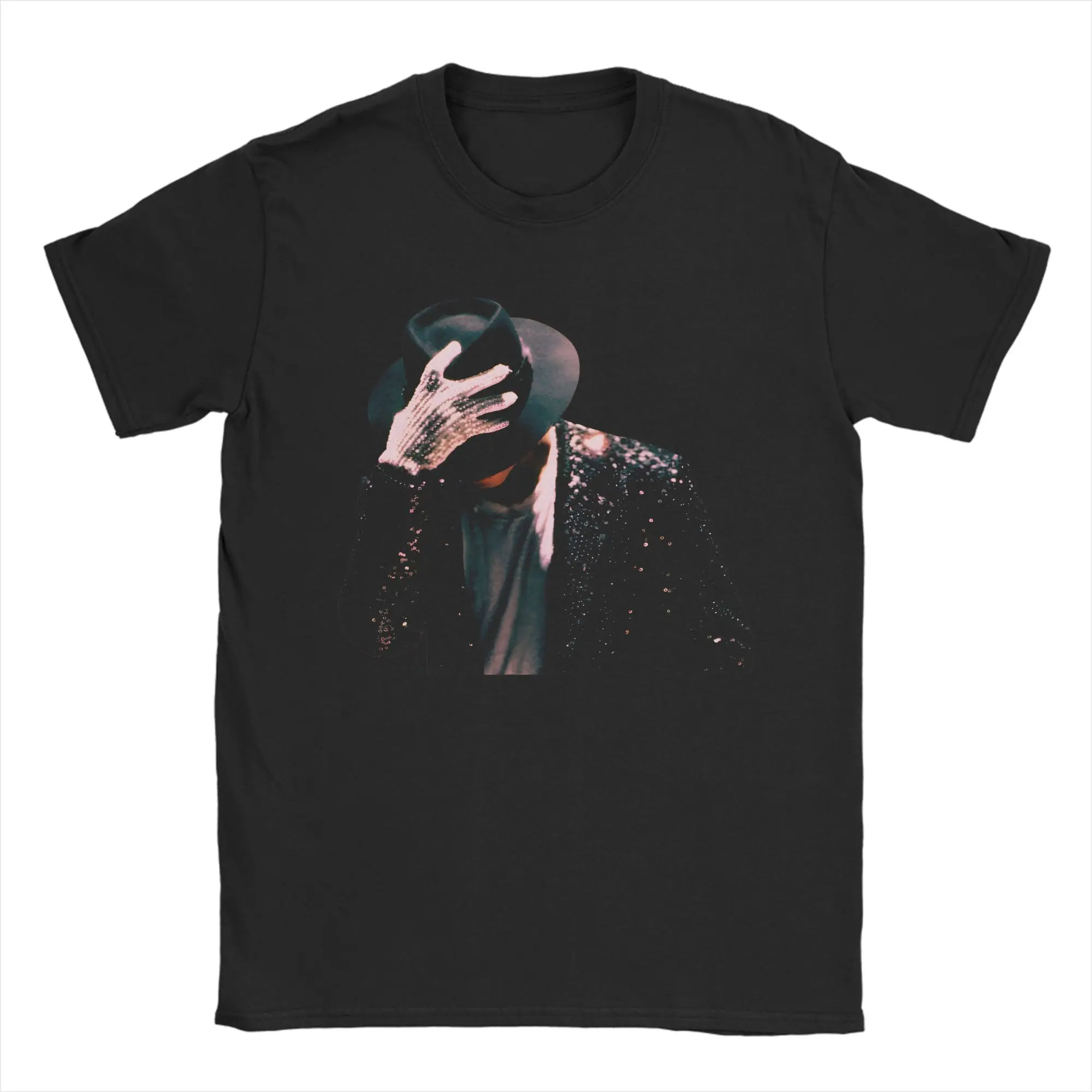 Michael Jackson Dancer T-Shirt Beach  Pure Cotton T Shirts For Men Casual Tshirt Short Sleeve Awesome Tees