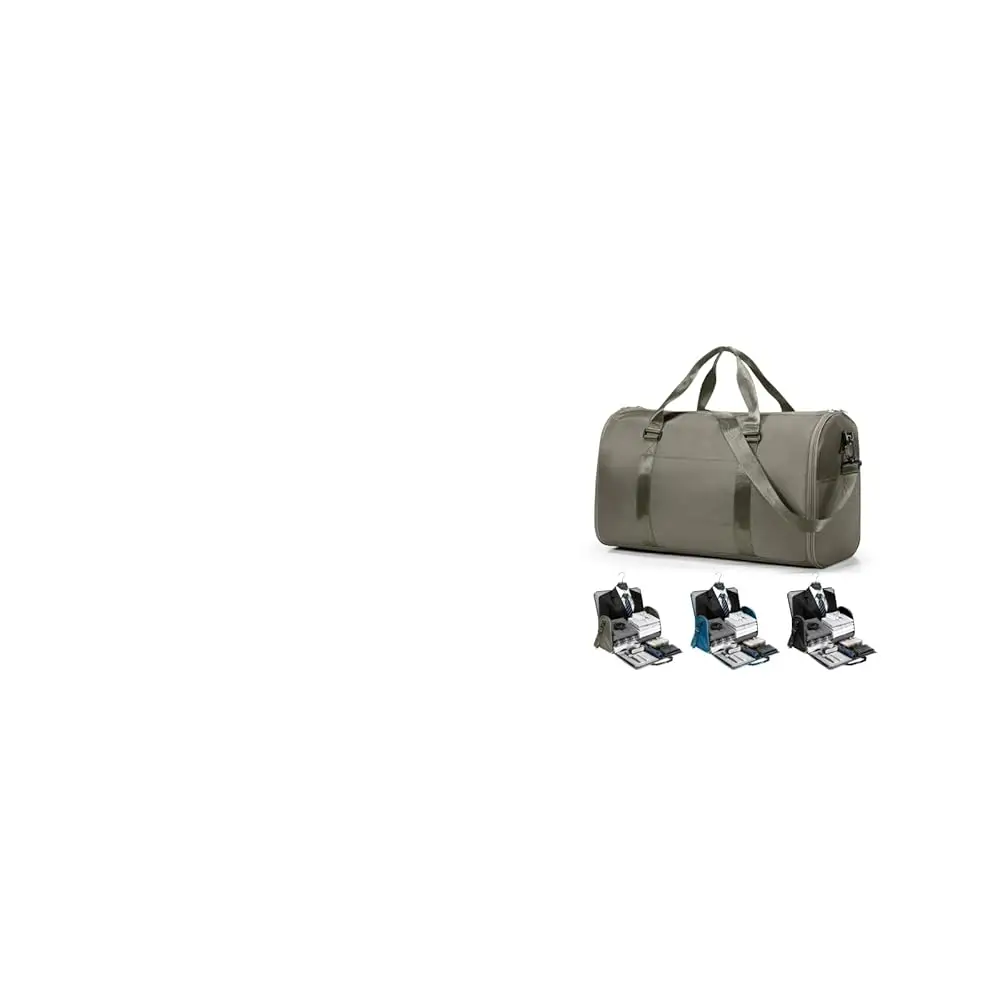 

Free ShippingConvertible Garment Duffle Bags for Travel, Carry On Garment Bag for Women Men 2 in 1 Hanging Suit Bag, Large Week