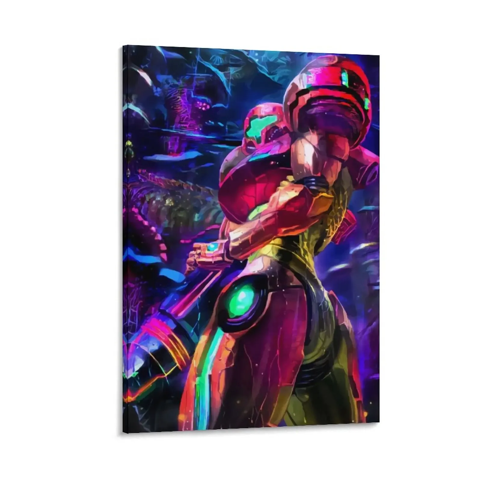 Samus Aran Metroid Canvas Painting canvas wall decoration home decorations