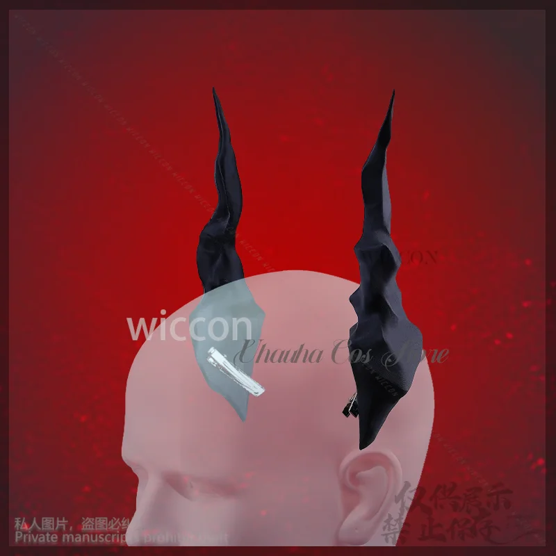 أنيمي لعبة الحب والمساحة العميقة تأثيري سيلوس التنين القرن ثلاثية الأبعاد حمض البوليلاكتيك الدعائم للرجل كوس هالوين عيد الميلاد مخصص