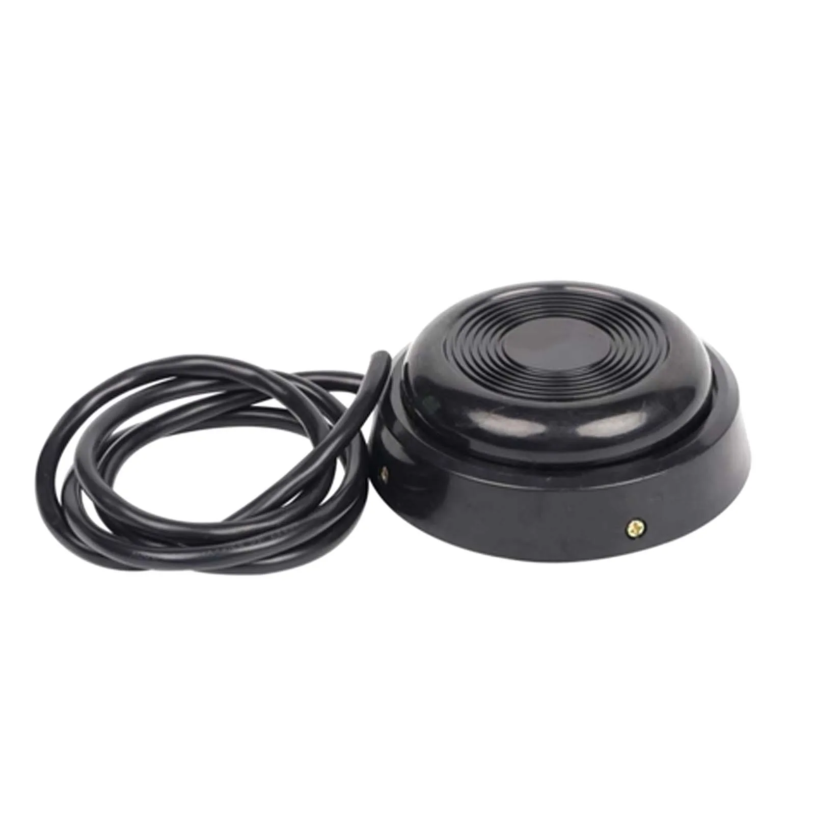 

10A Round-shape Self-Reset Foot Switch with Wire