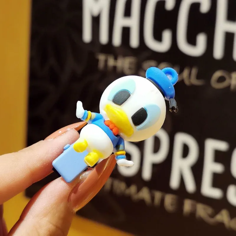 

Disney Микки и Минни Дональд Дак, милая и милая детская модная заколка для волос с креативным рисунком для девочек, удобная боковая заколка для волос