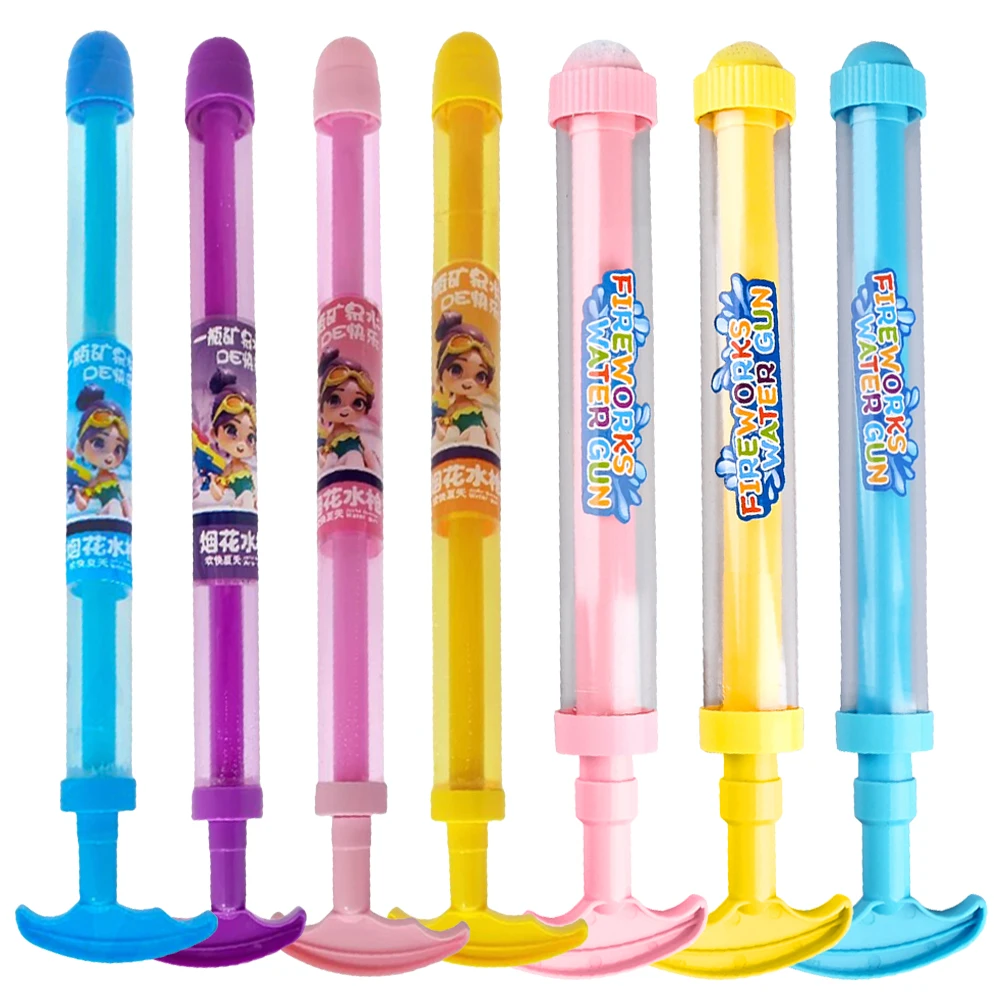 Fireworks Water Gun Beach Water Fighting Toy Leakproof Outdoor Water Toy Multi-Function Large Capacity Tube for Summer Beach