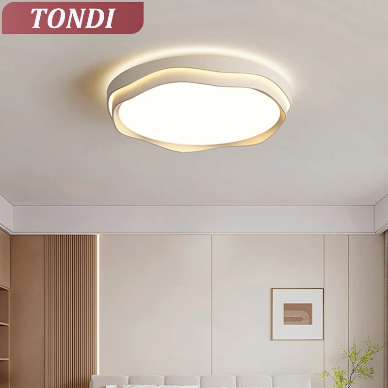 Modern LED Room Bedroom Lamp Flower Ceiling Lamp Living Room Study Lighting Home Ceiling Lights Decorative Lighting Fixtures