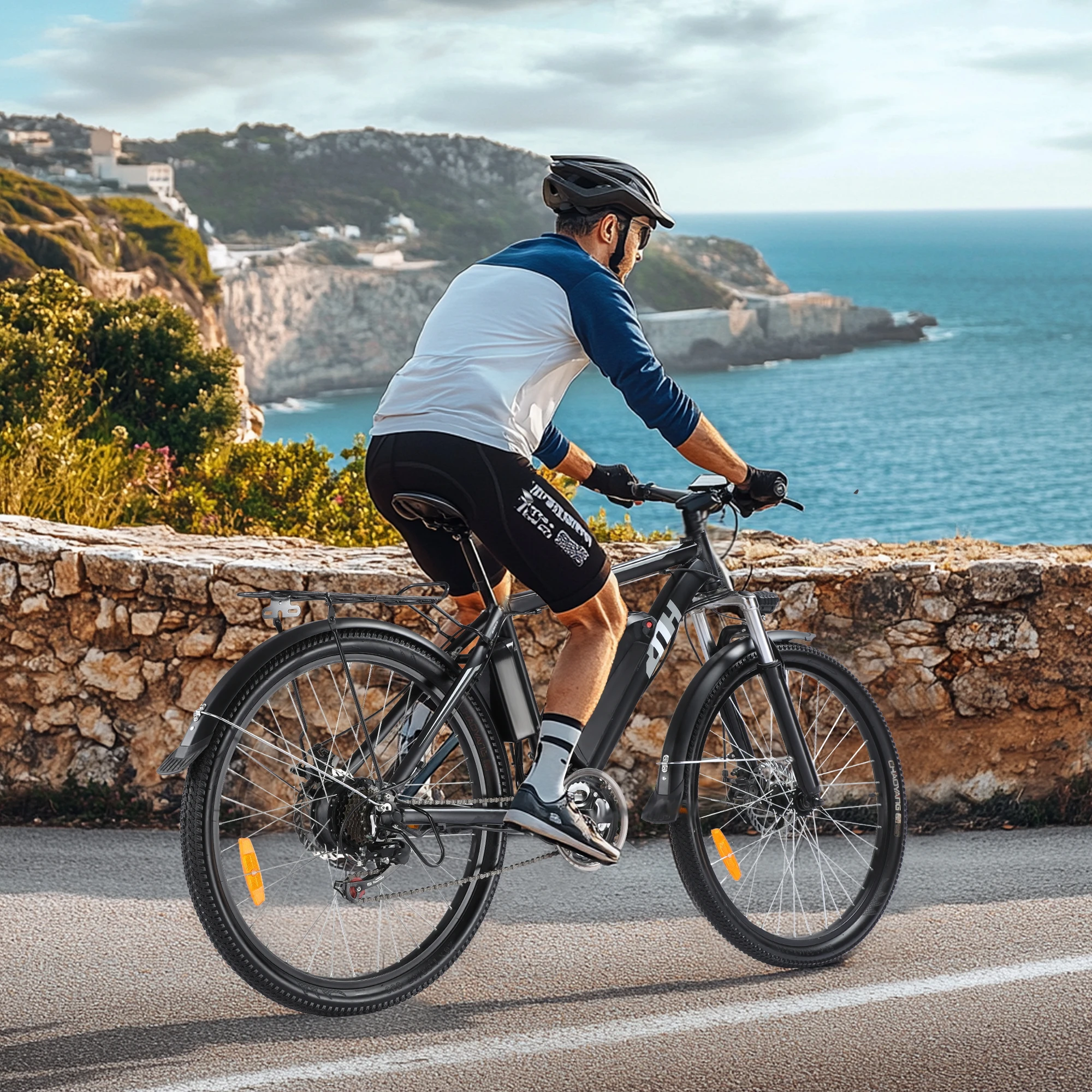 1000W Peak 48V Electric Bike for Adults, 26 inch Electric Mountain Bike with Removable Battery,Up to 50Miles Range 20 MPH