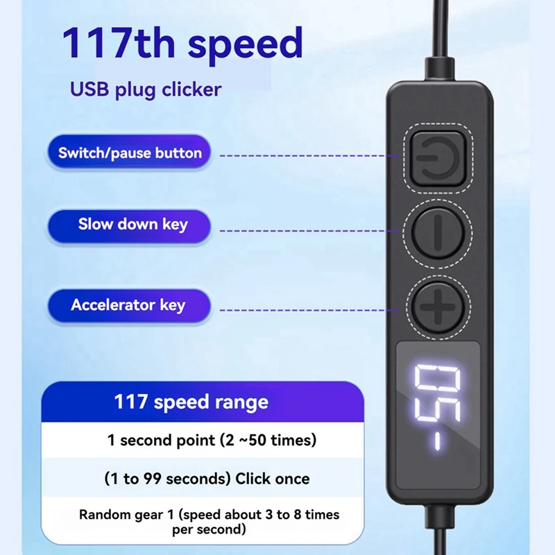 New Auto Clicker Mobile Phone Screen Automatic Clicker Silent Click Automatic Physical Clicker For Game Assistance Task