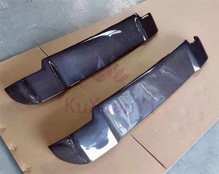 For Land Rover 110 L Defender dry carbon fiber rear spoiler body kit front bumper rear bumper side skirts