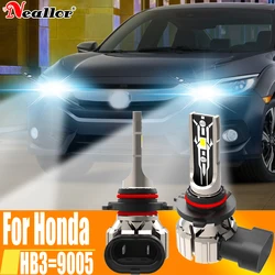 2pcs HB3 Led Headlight Canbus No Error 9005 Car Bulb High Power 6000K White Light Diode Lamp 12v 55w For Honda Civic Crv Accord