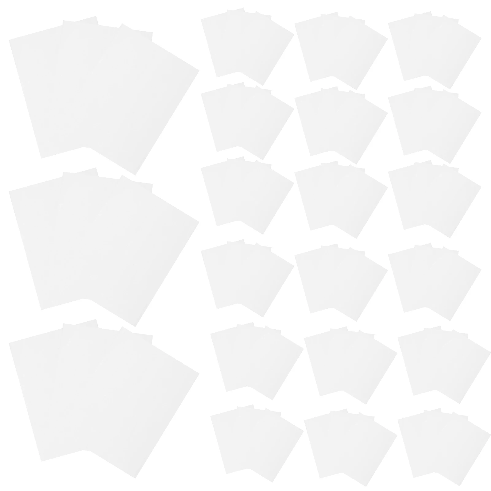 

100pcs Bird Cage Liner Paper Disposable Natural Pet Cage Mat For Parrot Bird Supply Absorbent Odor -Free