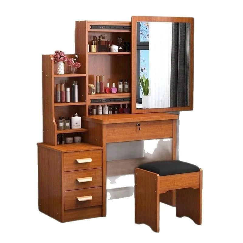 

Small apartment Internet celebrity Modern simple dressing table Multifunctional storage Simple mini dressing table