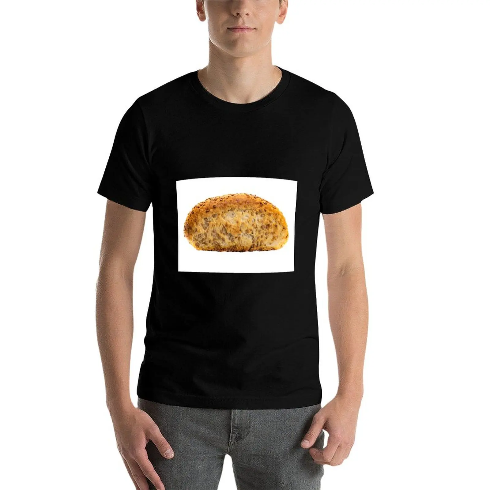 

Bread T-Shirt anime t shirts for man man t shirt cotton man t shirt cotton high quality T-Shirt