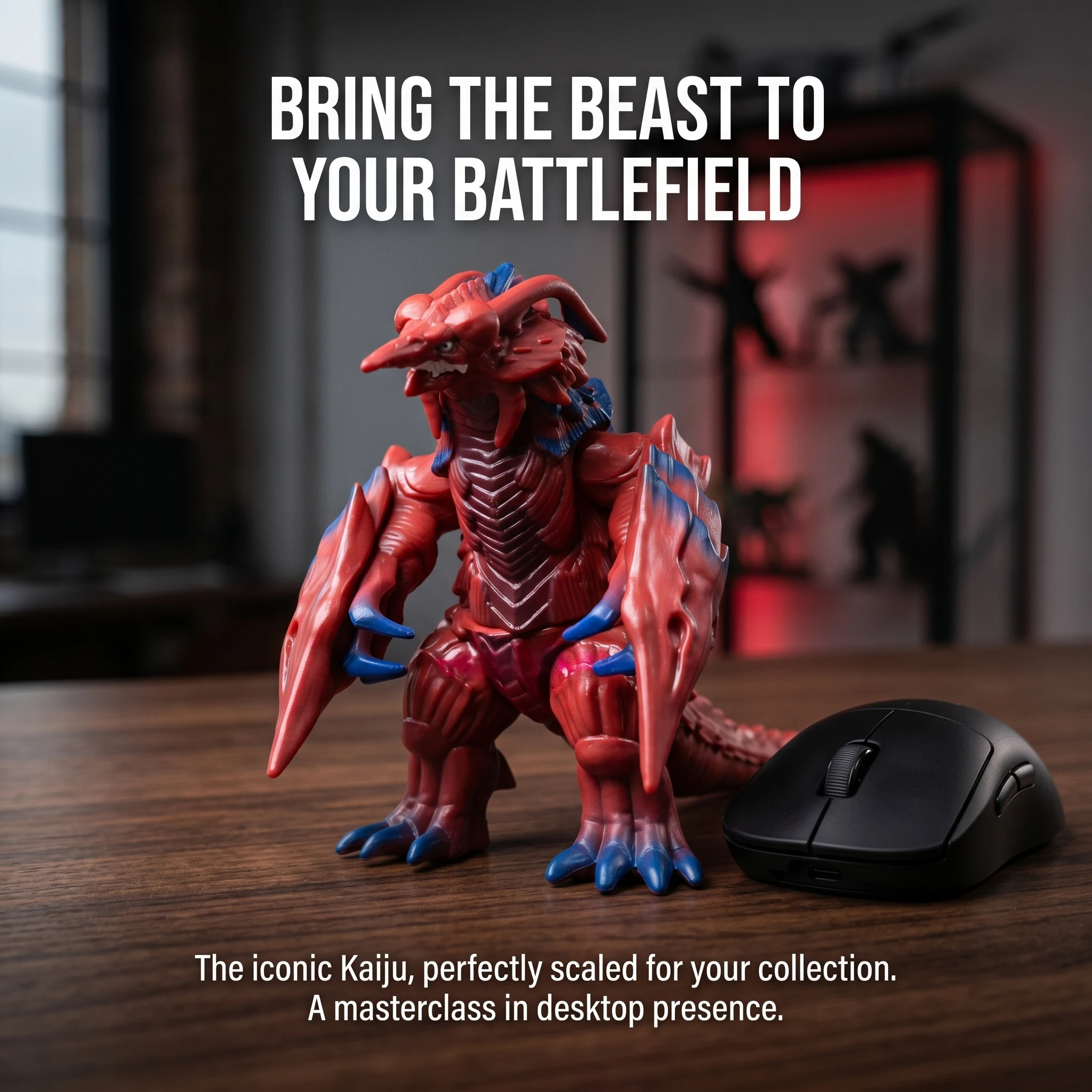 Figura Miniatura Bazanga de la Serie Ultra Kaiju de Bandai - Regalo para Coleccionistas y Fans de Ultraman - Perfecta para Decoración de Fiestas