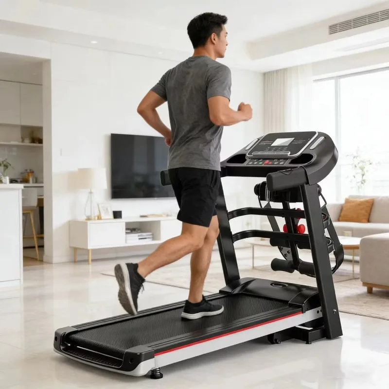 Treadmill up 1.0-14km/h Foldable Electric Treadmill Gym Equipment for Home Convenient Storage
