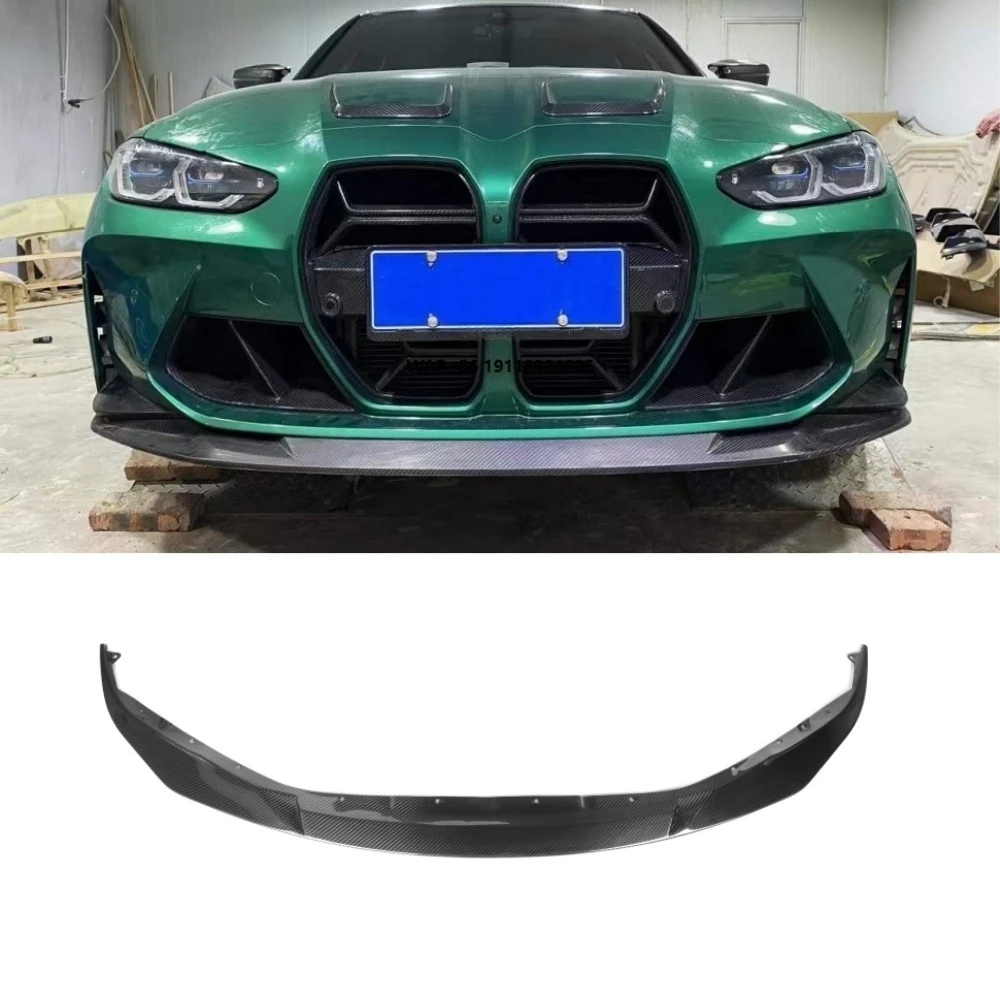 

Dry Carbon Fiber Front Bumper Lip Splitters MHC Style for M3 4-door/M4 G82 G83 2-door 2021+ G80 G82 G83 Front Lip