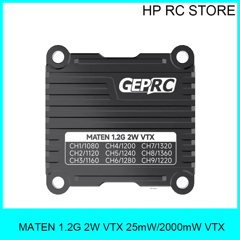 GEPRC MATEN 1.2G 2W VTX 25-2000mW 1080-1360MHz Transmitter Module For FPV Long Range Racing RC Parts