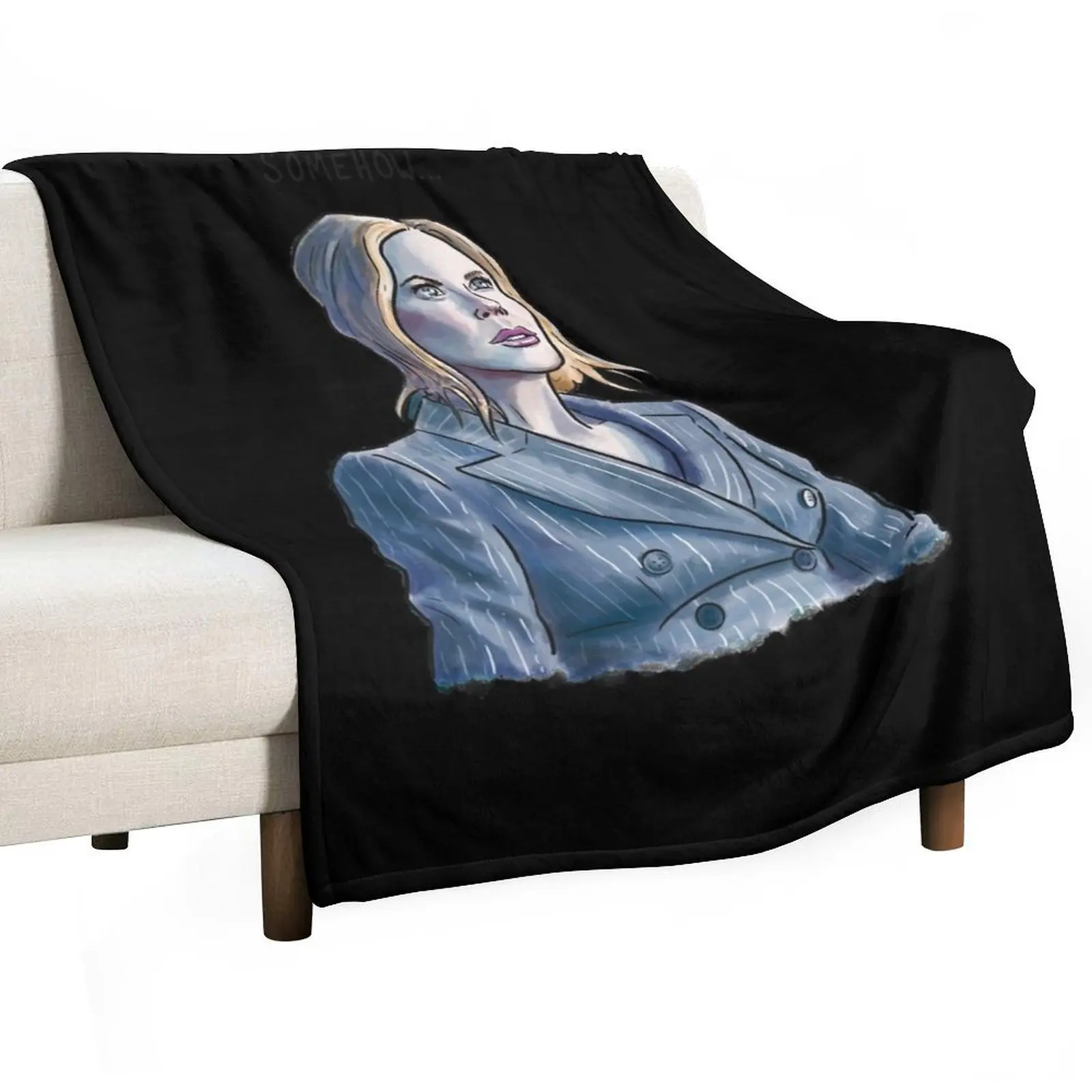 

Nicole Kidman at AMC Throw Blanket Durable Warm Blanket for Daily Home Use