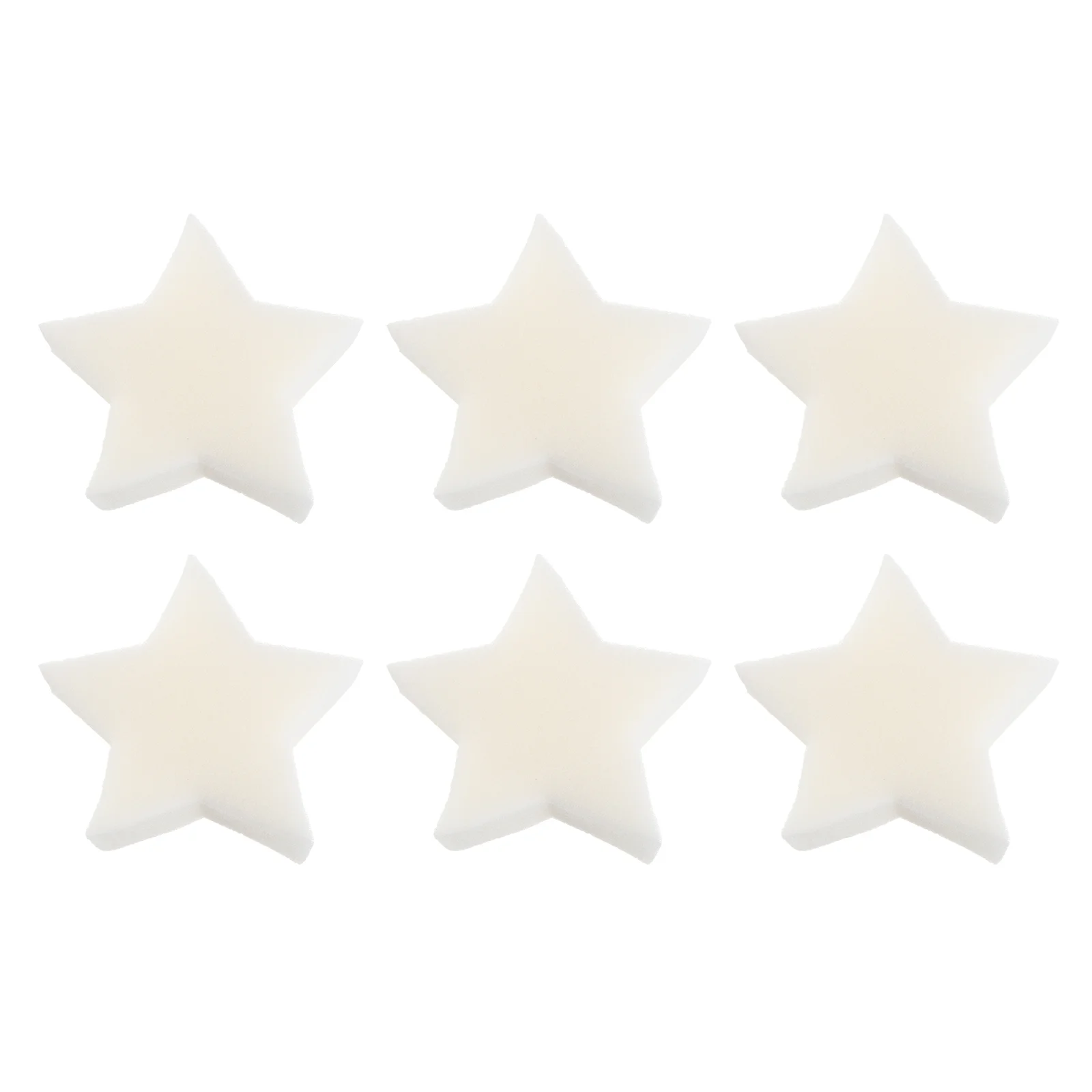 

6 Pcs Pentagram Filter Cotton Pool Filtering Sponge Filters Industrial Sponges Suction Oil Removing Swimming