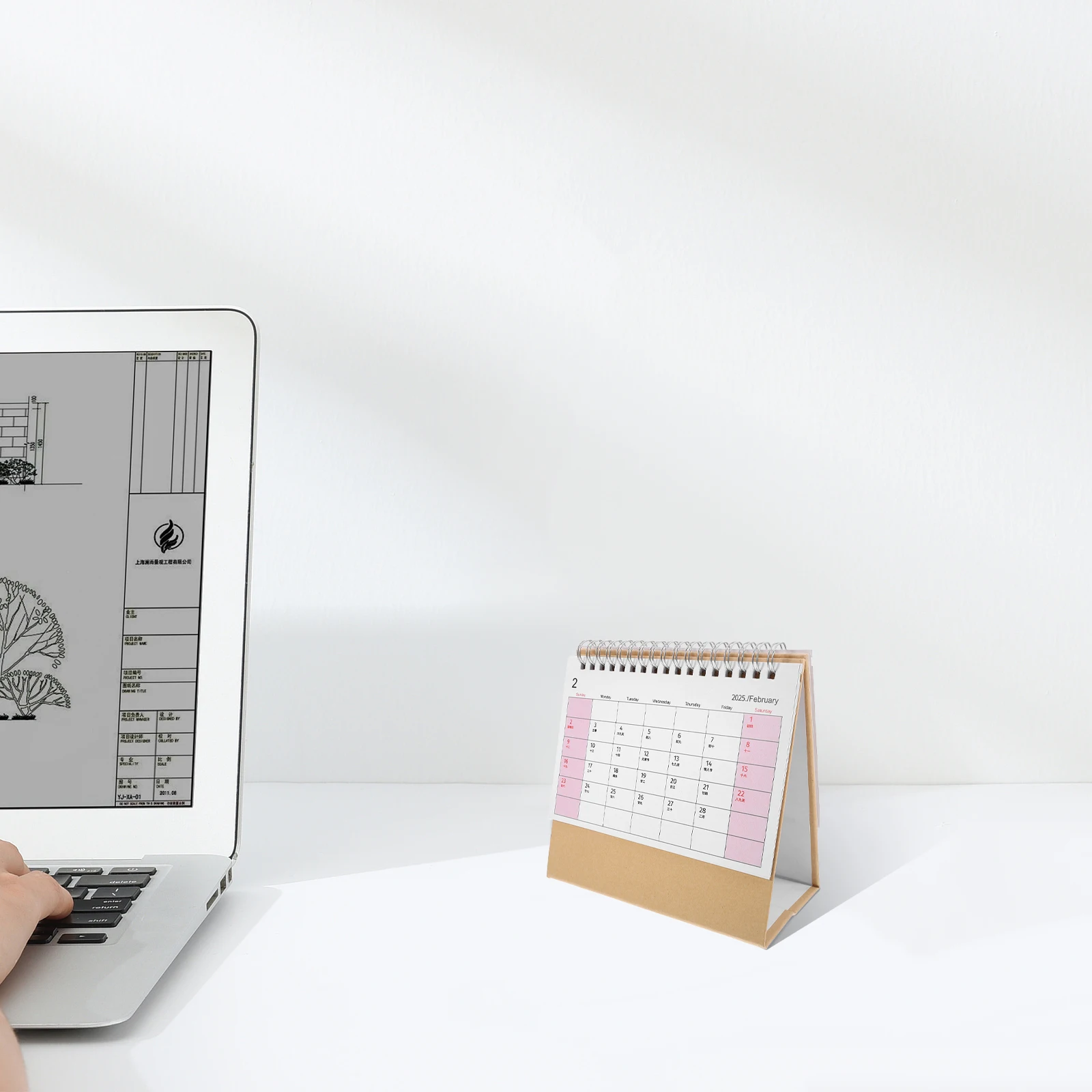 

Year Long Organization Minimalist Desk Calendar Modern Flip Calendar For Efficient Scheduling