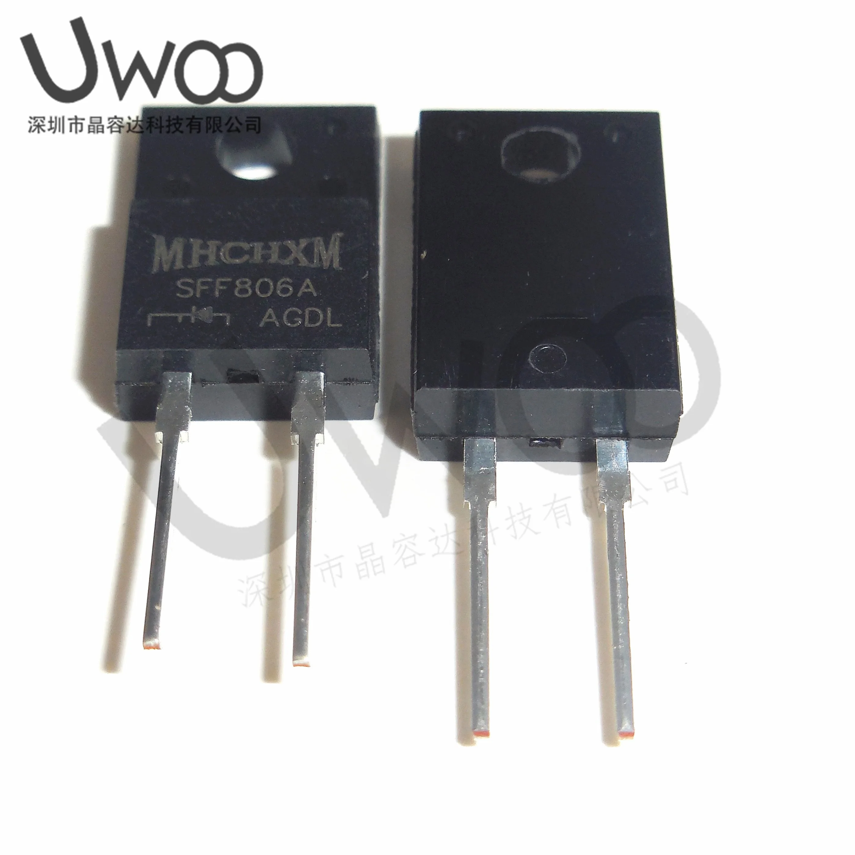 10/pcs SFF806A TO220-2 iron head is inserted into 8A 600V ultra-fast recovery diode IGBT Module New Original
